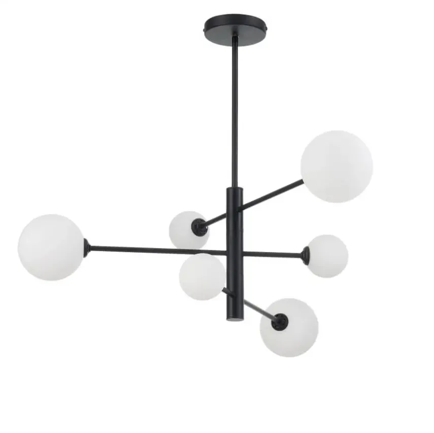 DORADO Pendelleuchte 6xG9 schwarz Licht Prestige LP-002/6P BK