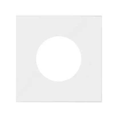 Deckel für die europäisch-amerikanische Steckdose mattweiß Simon 100