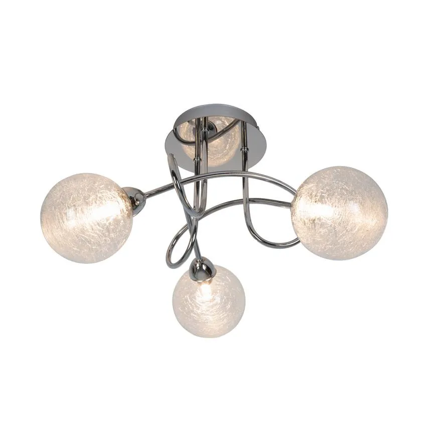 Deckenleuchte BRAVA chrom 3x G9 max 33W IP20 Zuma line