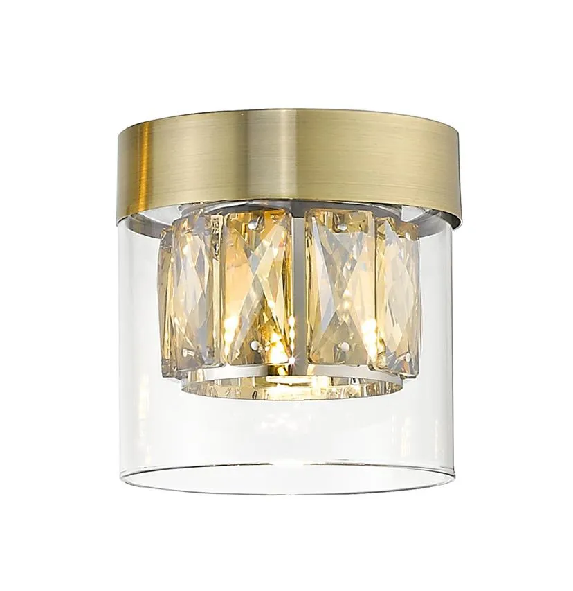 Deckenleuchte GEM transparent, gold G9 max 28W IP20 Zuma line