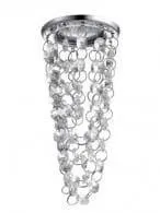 Deckenöse Laris GU10 transparent rund LP-G4920 / A60 Light Prestige