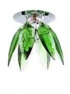 Deckenöse Merkury G4 grüne Kristalle LP-10221 / H29 L Light Prestige
