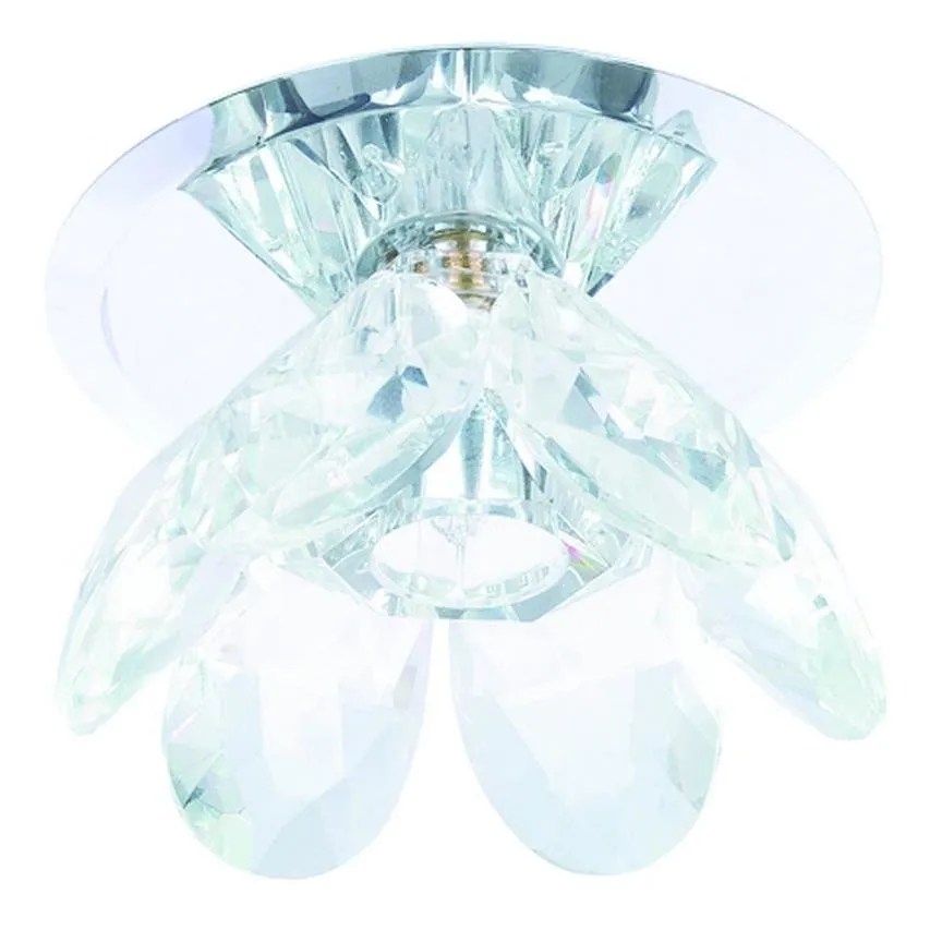 Deckenöse Venus G4 transparent, Kristall LP-10221 / H28 L Light Prestige