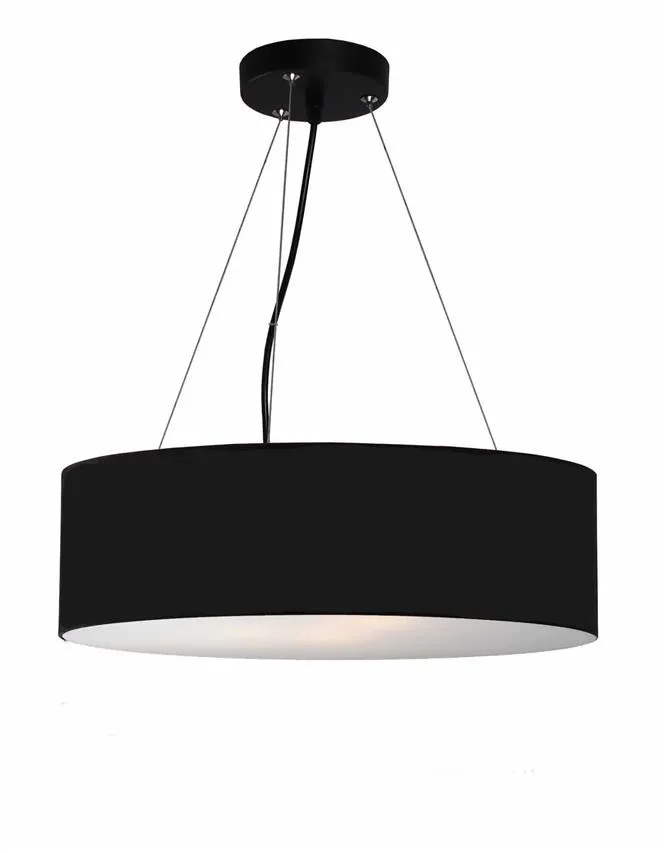 Delos Pendelleuchte 2xE27 schwarz LP-8144/1P BK Light Prestige