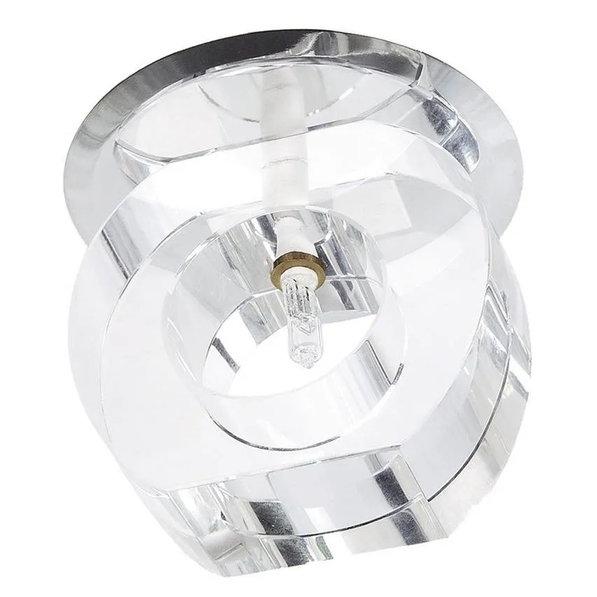 Einbaustrahler Deckenleuchte Jowisz transparent G4 Kristall LP-10221/H22 Light Prestige