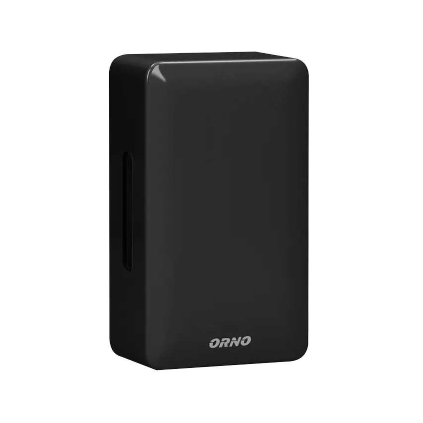 Elektromechanische zweifarbige Klingel BREVIS MINI AC 230V, schwarz OR-DP-MR-148/B Orno