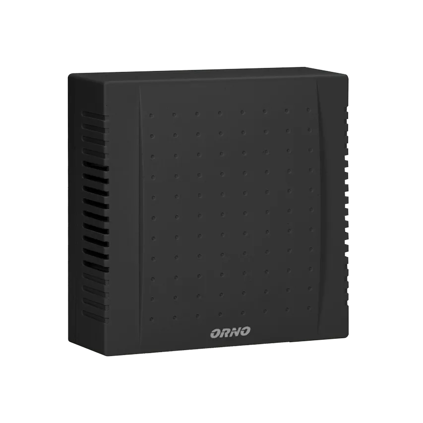 Elektromechanische zweifarbige Klingel QUARTO AC 230V schwarz OR-DP-MR-149/B Orno