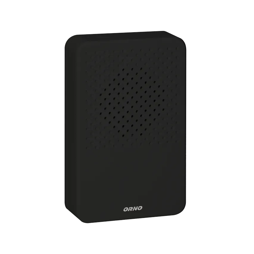 Elektronische drahtgebundene Klingel LARK MAXI AC 230V schwarz OR-DP-MR-161/B Orno