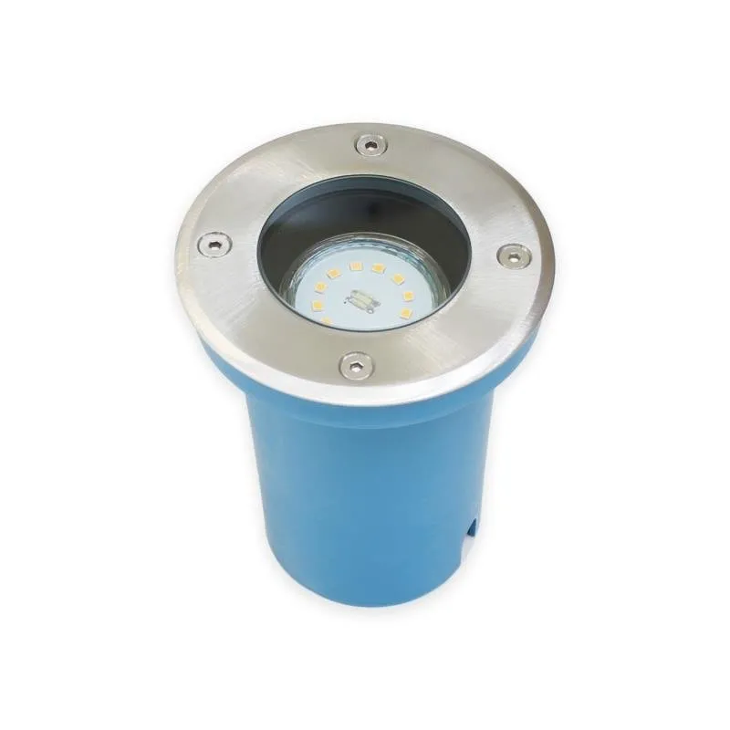 Fassung - Bodeneinbau ENTRADA 2 Chrom GU10 IP65 Kobi