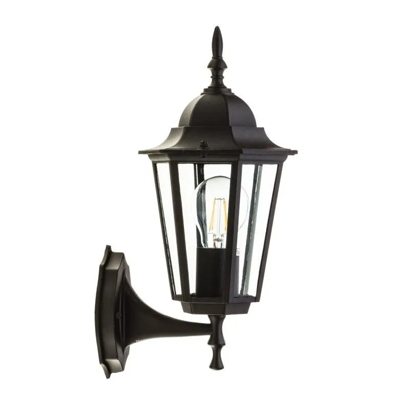 Gartenlampe Deckenleuchte schwarz IP44, 230V, E27 Kobi LO4101