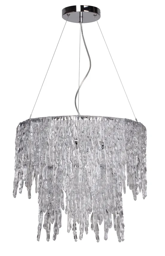 Große Hängelampe Gelato 3xE14 rund transparent LP-2685L / 3P Light Prestige