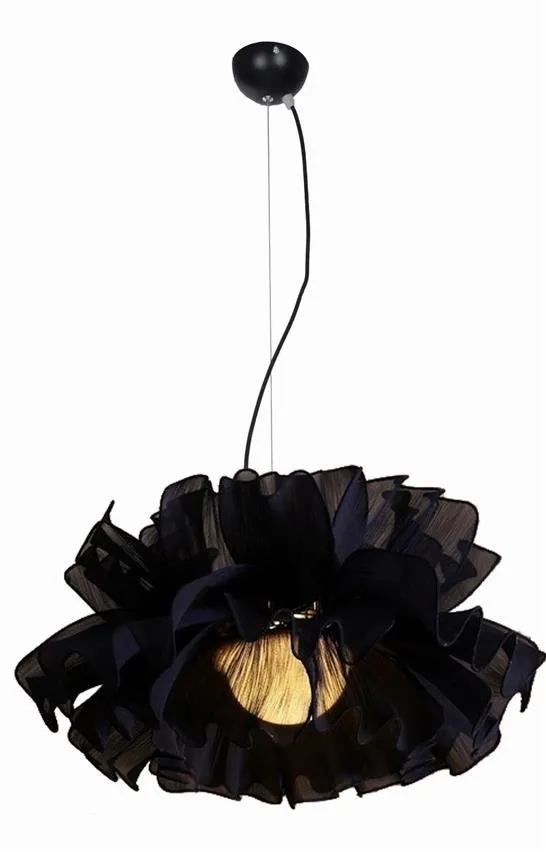 Hängelampe Barletta klein schwarz E27 LP-2020 / 1PS BK Light Prestige