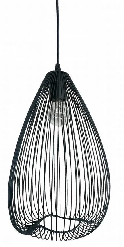 Hängelampe Frusta E27 schwarz Light Prestige LP-127 / 1P L BK