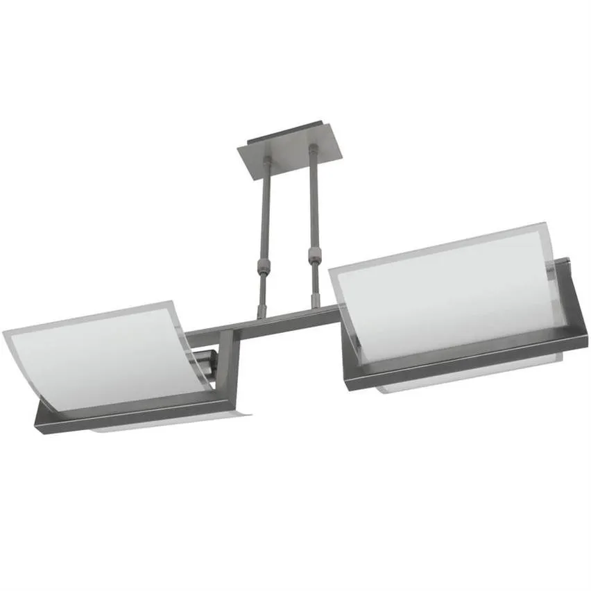 Hängelampe Nebraska Nickel 2xE27 LP-3666 / 2P / N Light Prestige