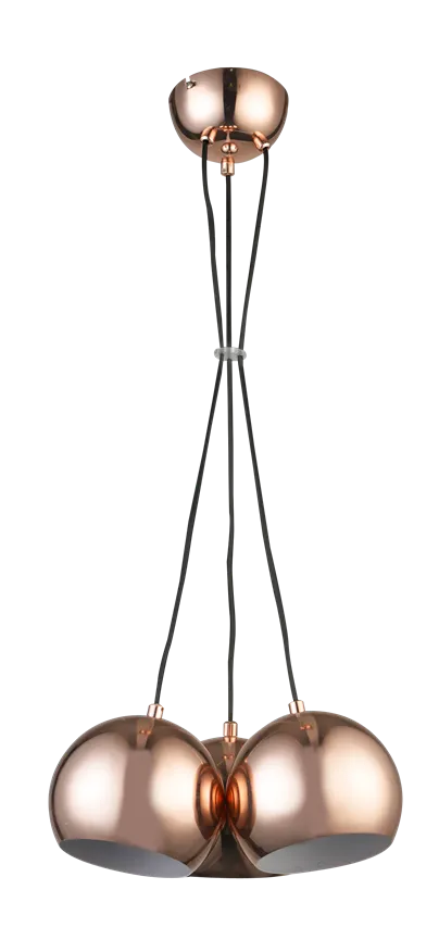 Hängelampe Rame 3xE14 Kupferkugeln LP-2014 / 3P Light Prestige