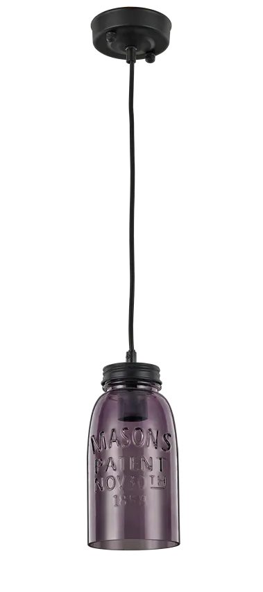 Hängeleuchte Vasto E27 lila LP-42086 / 1P Light Prestige