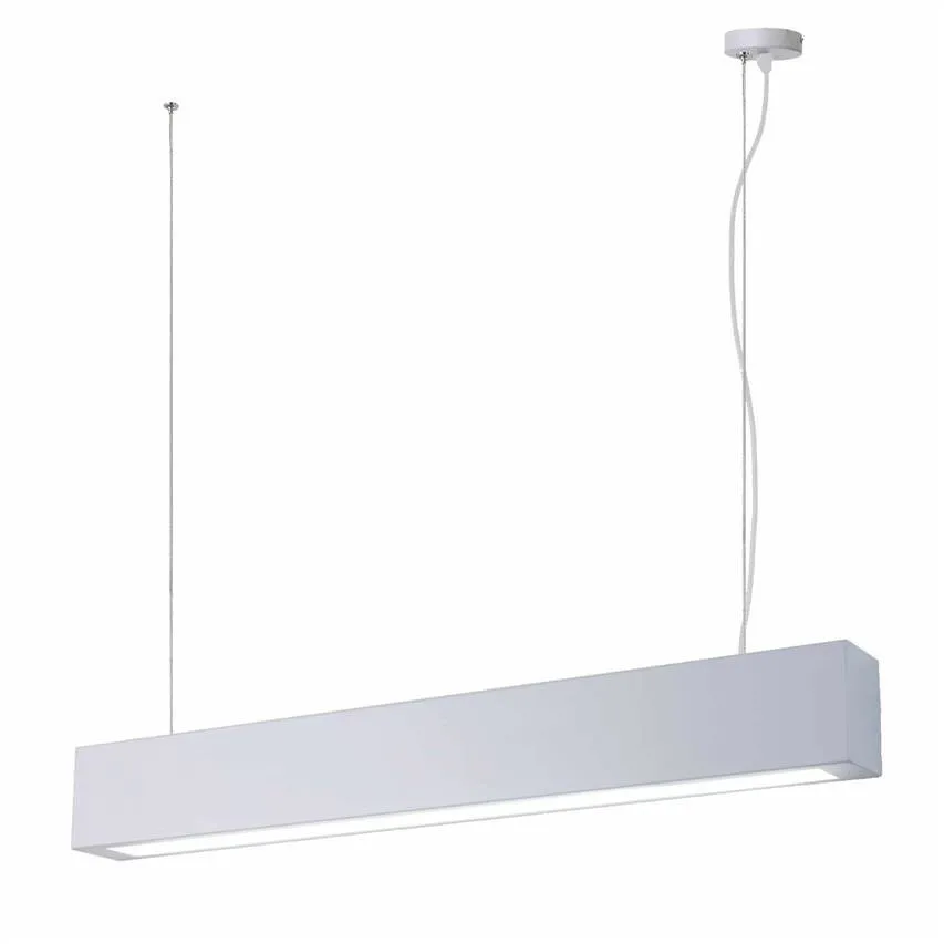 IBROS 63cm LED 18W 4000K weiß LP-7001/1P 20 WH-63 18/4 Pendelleuchte Light Prestige