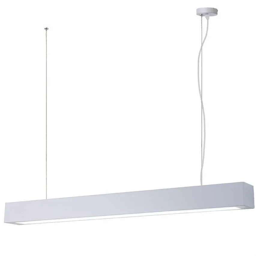 IBROS 93cm LED 24W weiß 4000K Pendelleuchte LP-7001/1P 20 WH-93 24/4 Light Prestige