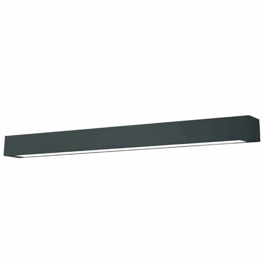 IBROS LED 36W 4000K schwarz LP-7001/1C BK 120 36/4 Deckenleuchte Light Prestige