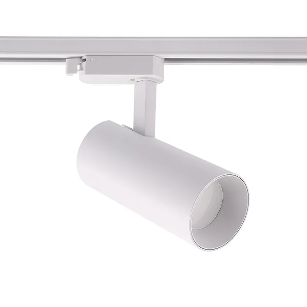 ICE 1-Phasen Stromschienenstrahler weiß GU10 LP-732/1R 3W WH Light Prestige