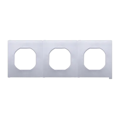 IP44 Dichtungsset für 3-fach Rahmen weiß Simon 82