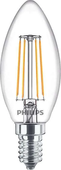 LED-Lampe CLA LEDCandle B35 E14 4.3W =40W 4000K 470lm Kerze Philips