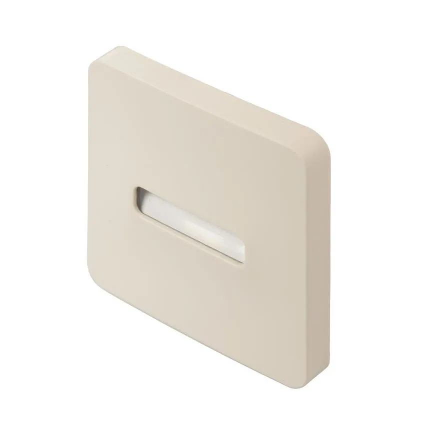 LED-Leuchte Lami Unterputz 230V AC, beige kaltweiß 18-221-71 Ledix Zamel