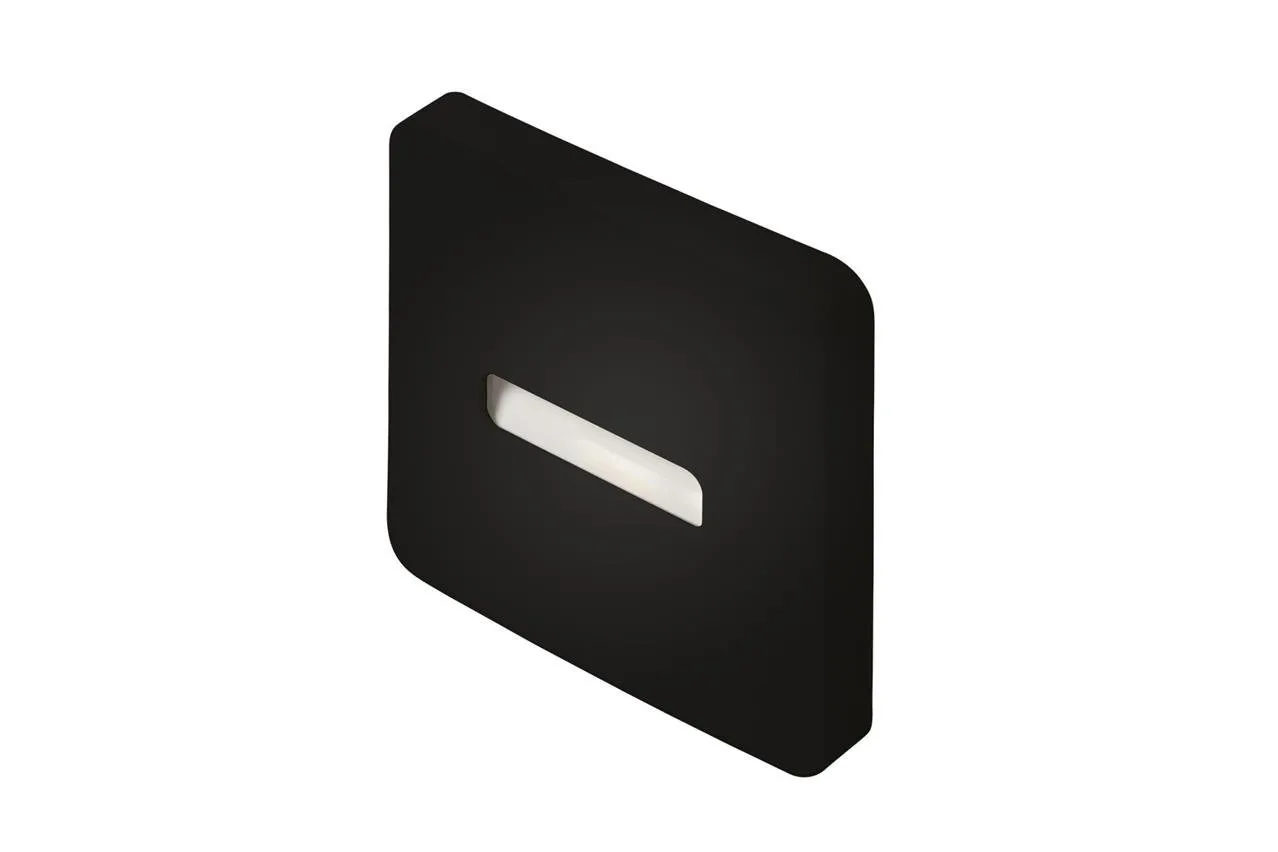 LED-Leuchte Lami Unterputz 230V AC, schwarz, warmweiß 18-221-62 Ledix Zamel