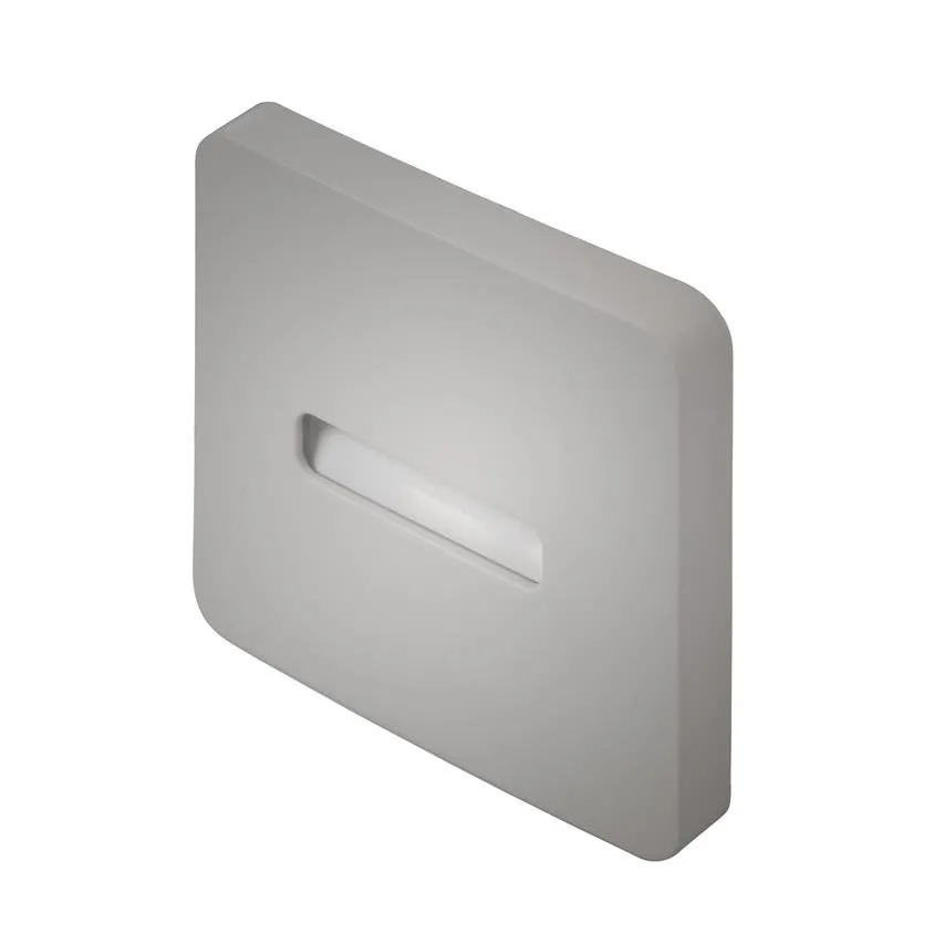 LED-Leuchte Lami Unterputz 230V AC silbern kaltweiß 18-221-81 Ledix Zamel