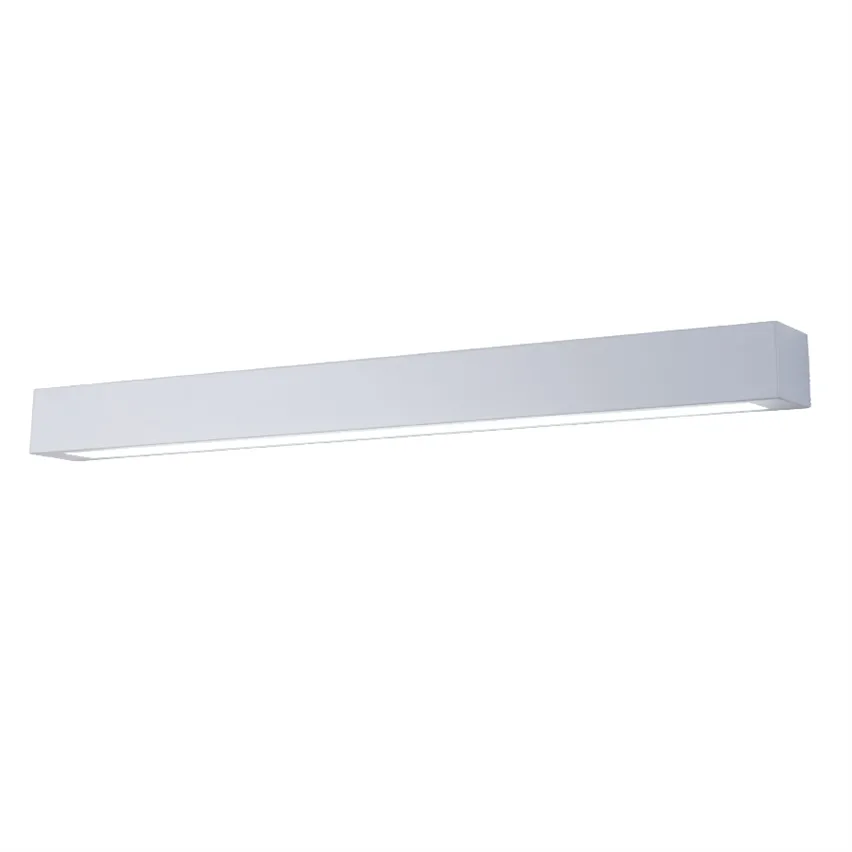 LED Wandleuchte Ibros XL weiß 18W 4000K 1440lm IP44 Rechteckleuchte Prestige GS-LWA-18W WH