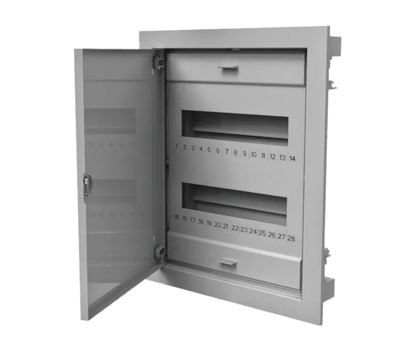 Modularer Schaltschrank 2x12 Unterputz mit Metalltür IP40 C.1524 Pawbol