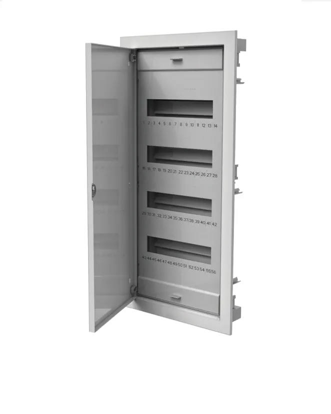 Modularer Verteiler 4x12 Unterputz mit Metalltür IP40 C.1548 Pawbol