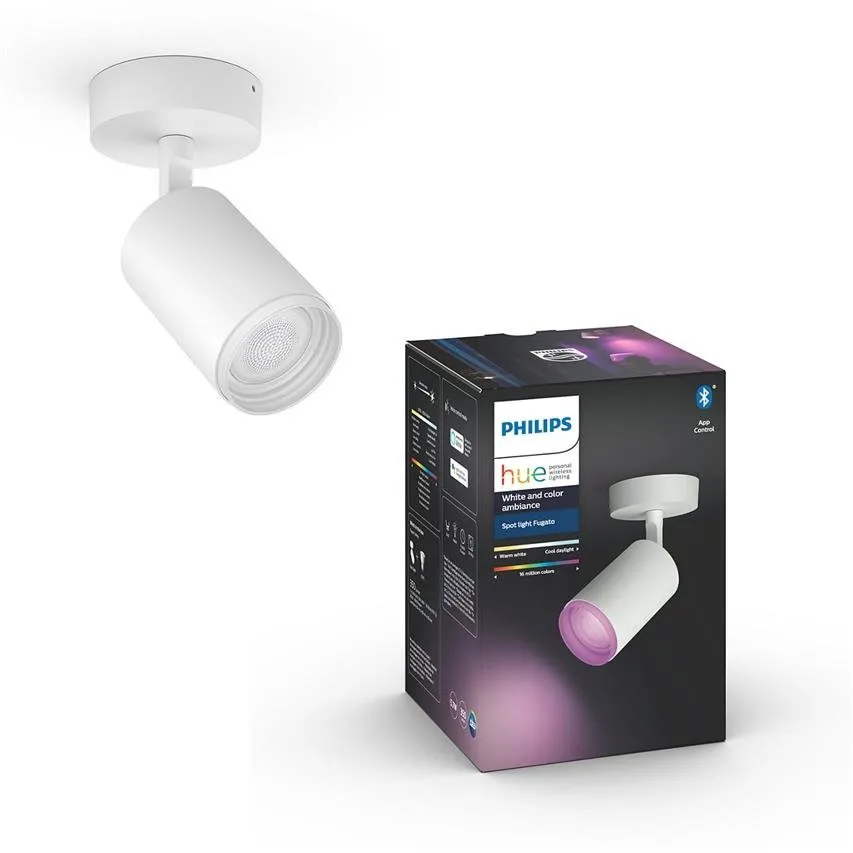 Philips Hue Einerspot weiß Fugato GU10 5,7W White and color ambiance Bluetooth