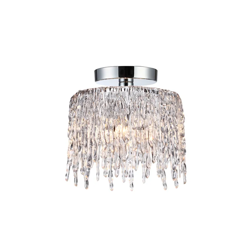 Plafon Gelato Decke 3xE14 rund transparent LP-2685 / 3C Light Prestige