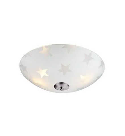 Plafond STAR LED 3000K 35cm Weiß Marksoljd 105611