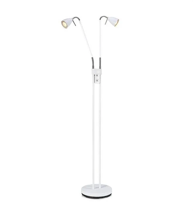 Stehleuchte PERSSON 2L 2XGU10 Weiß Marksoljd 107010