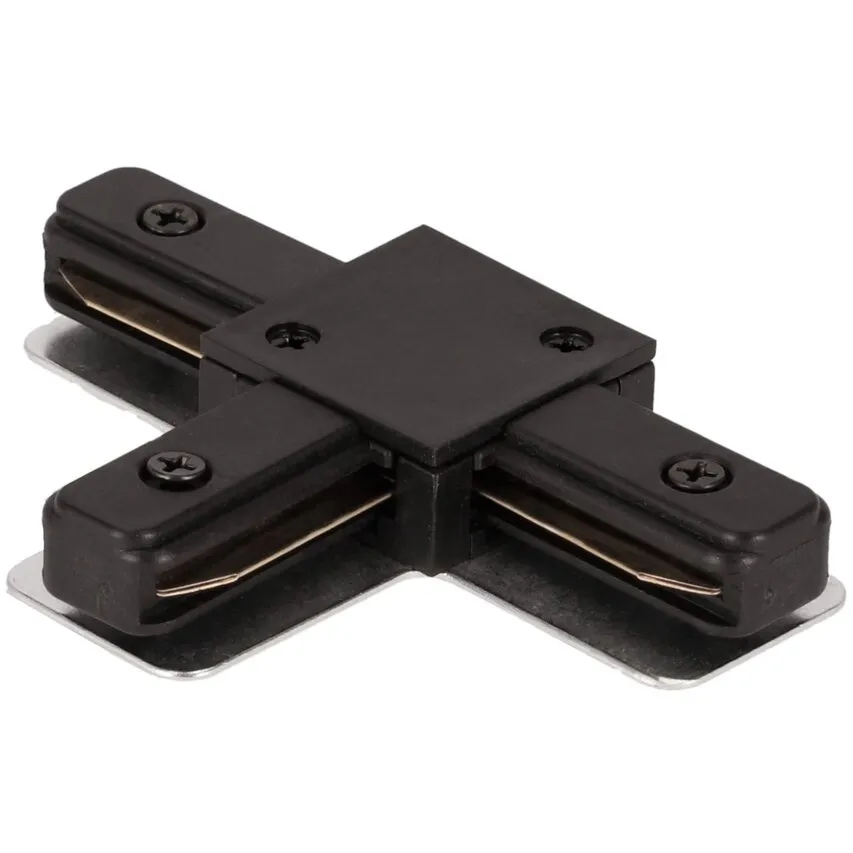 T-Schienenverbinder SEVA T Connector Black, schwarz EDO777420 Edo Solutions