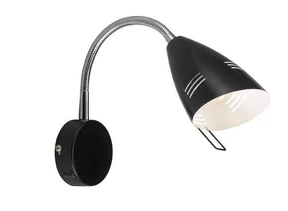 VEJLE Wandleuchte 1L E14 Schwarz Marksoljd 197623