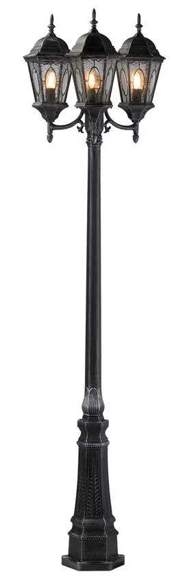 VERA 3XE27 Grau Marksoljd Gartenlaterne 100296