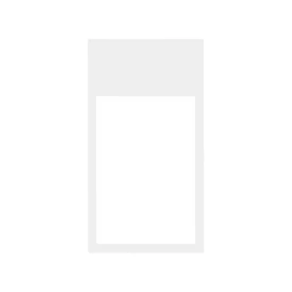 Vertikaler Minimalrahmen 2-fach 3x1/2 mattweiß Simon 100