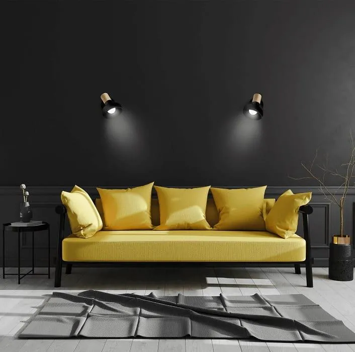 Wandleuchte Arezzo schwarz E14 LP-1420/1W BK Light Prestige