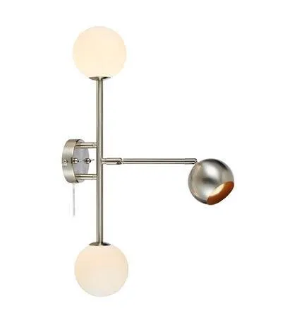 Wandleuchte BESIDE 3L G9/GU10 Stahl Markslojd 108256