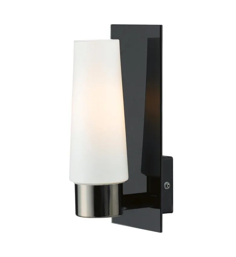 Wandleuchte BRASTAD weiß schwarz 40W E14 107614 Markslojd