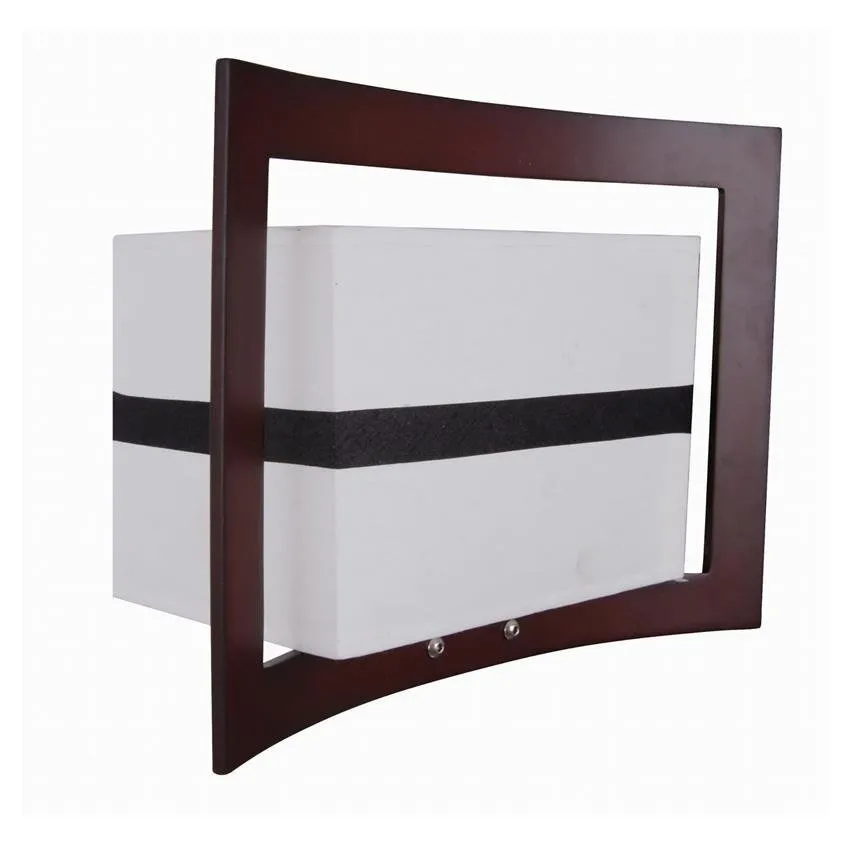 Wandleuchte Borneo braun E27 LP-3797 / 1W Light Prestige