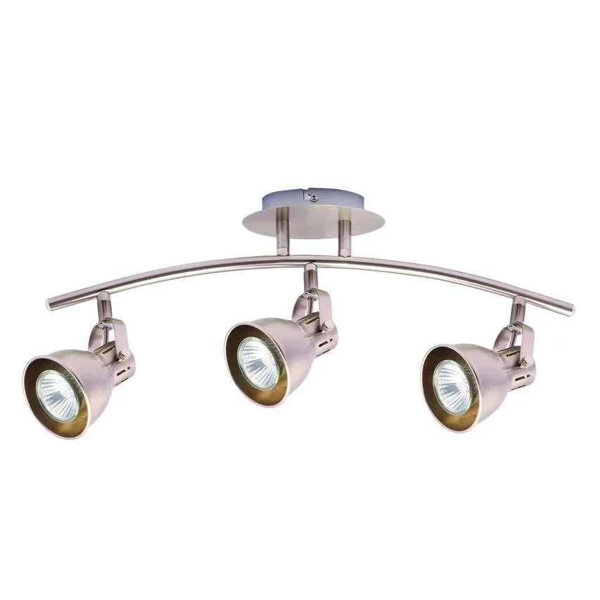 Wandleuchte Bozen 3 Nickel 3xGU10 LP-8067 / 3W Light Prestige