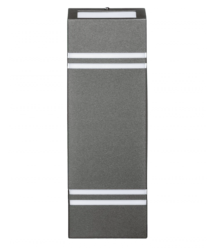 Wandleuchte Garten QUAZAR 7 GU10 grau IP44 Kobi