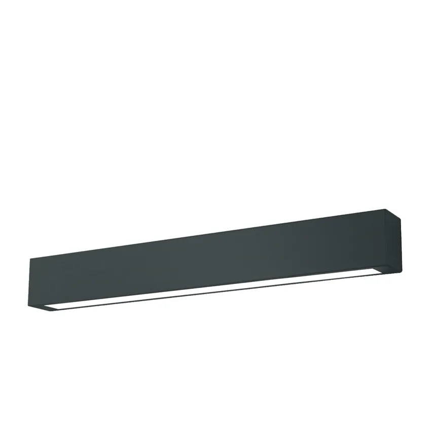 Wandleuchte Ibros LED 9W 3000K 93cm schwarz IP44 GS-LWA-9W 3000K BK Light Prestige