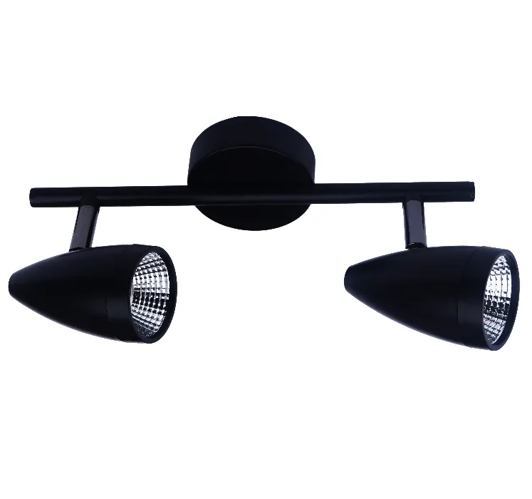 Wandleuchte LED Cortino 2 5W 3000K 640lm schwarz LP-2638 / 2W Light Prestige