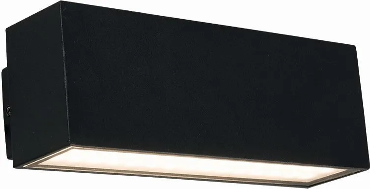 Wandleuchte LED Unit schwarz 2x5W 3000K 727lm IP54 Nowodvorski 9122