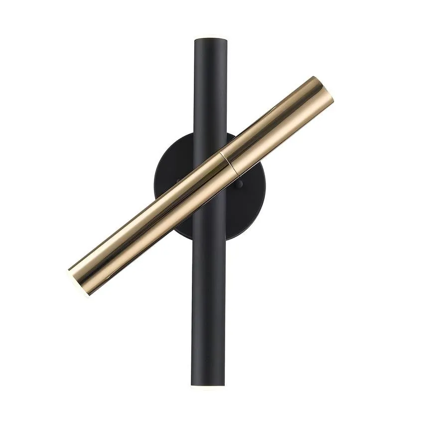 Wandleuchte LOYA schwarz, gold 3x LED 5W IP20 Zuma line